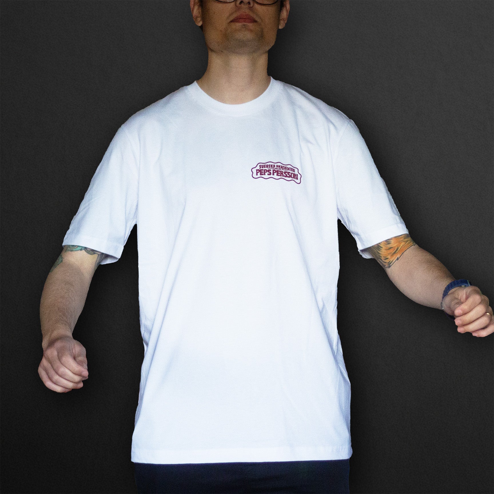 T-shirt - Stor röd droppe