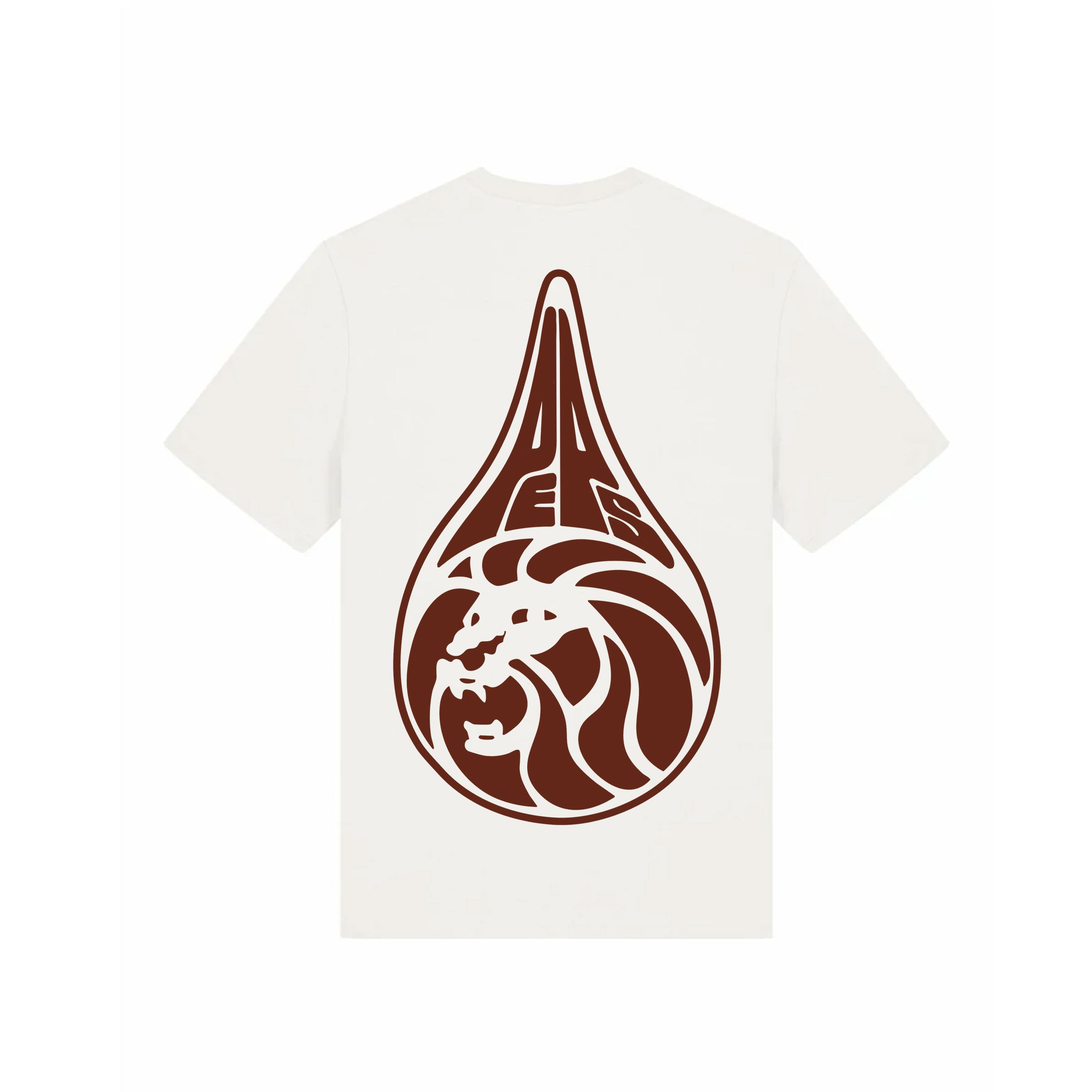 T-shirt - Stor röd droppe