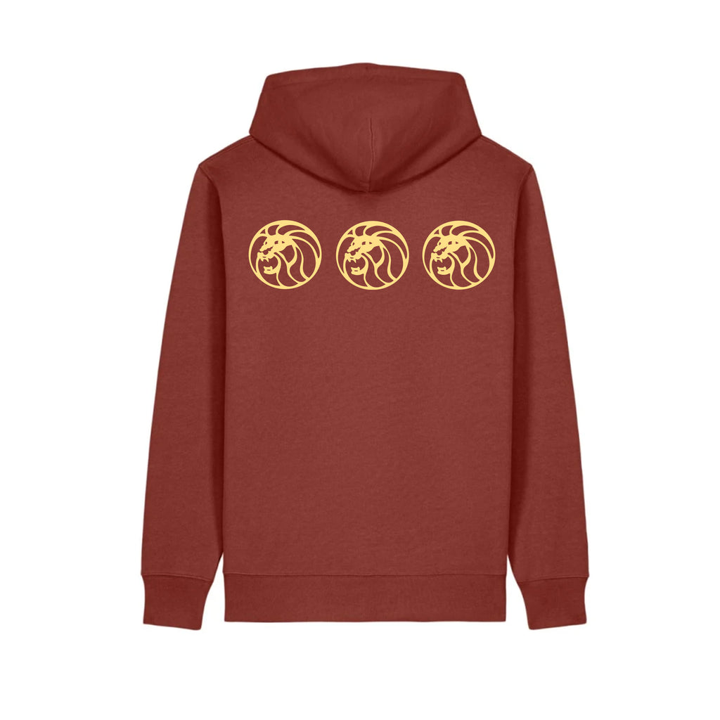 Hoodie - Röd