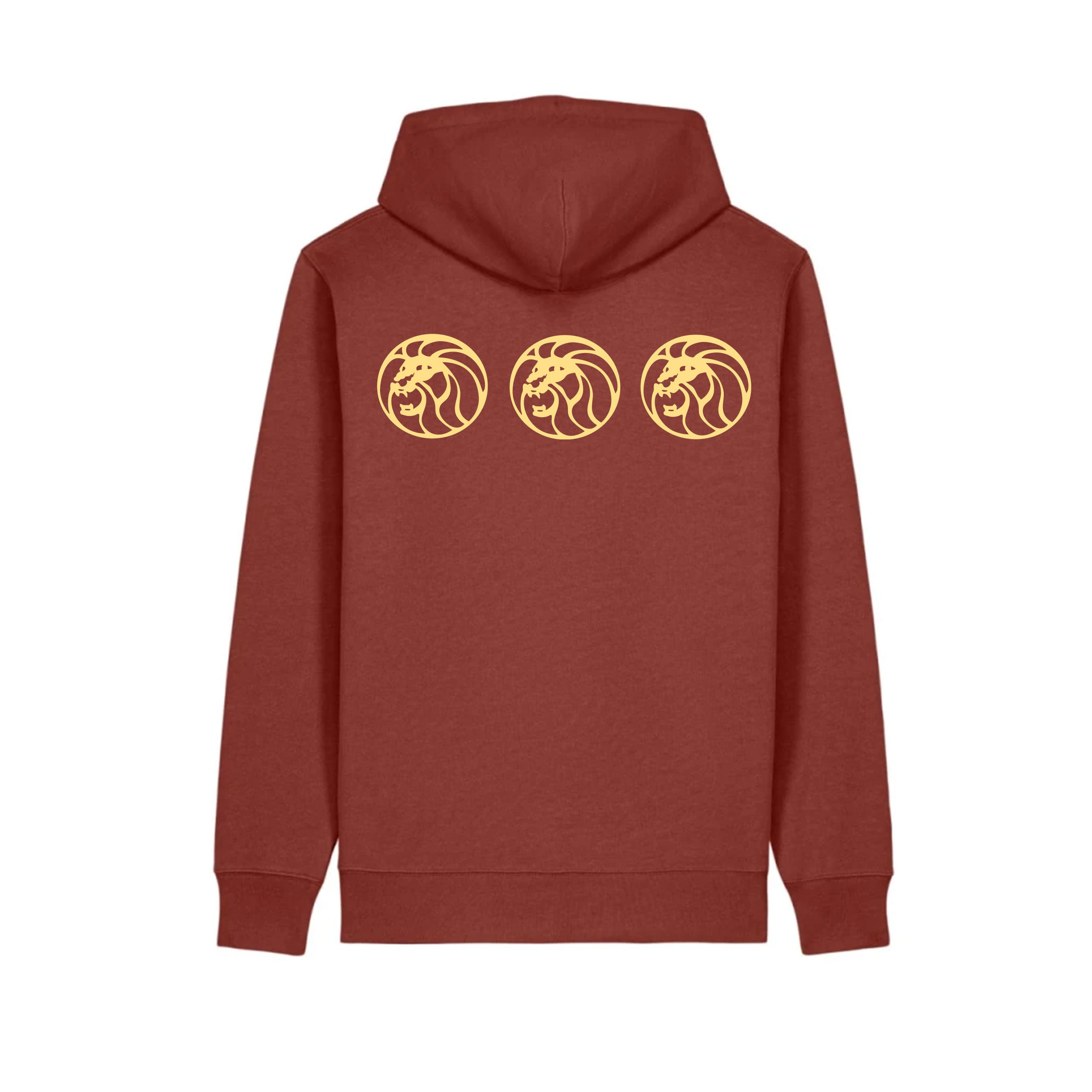 Hoodie - Röd