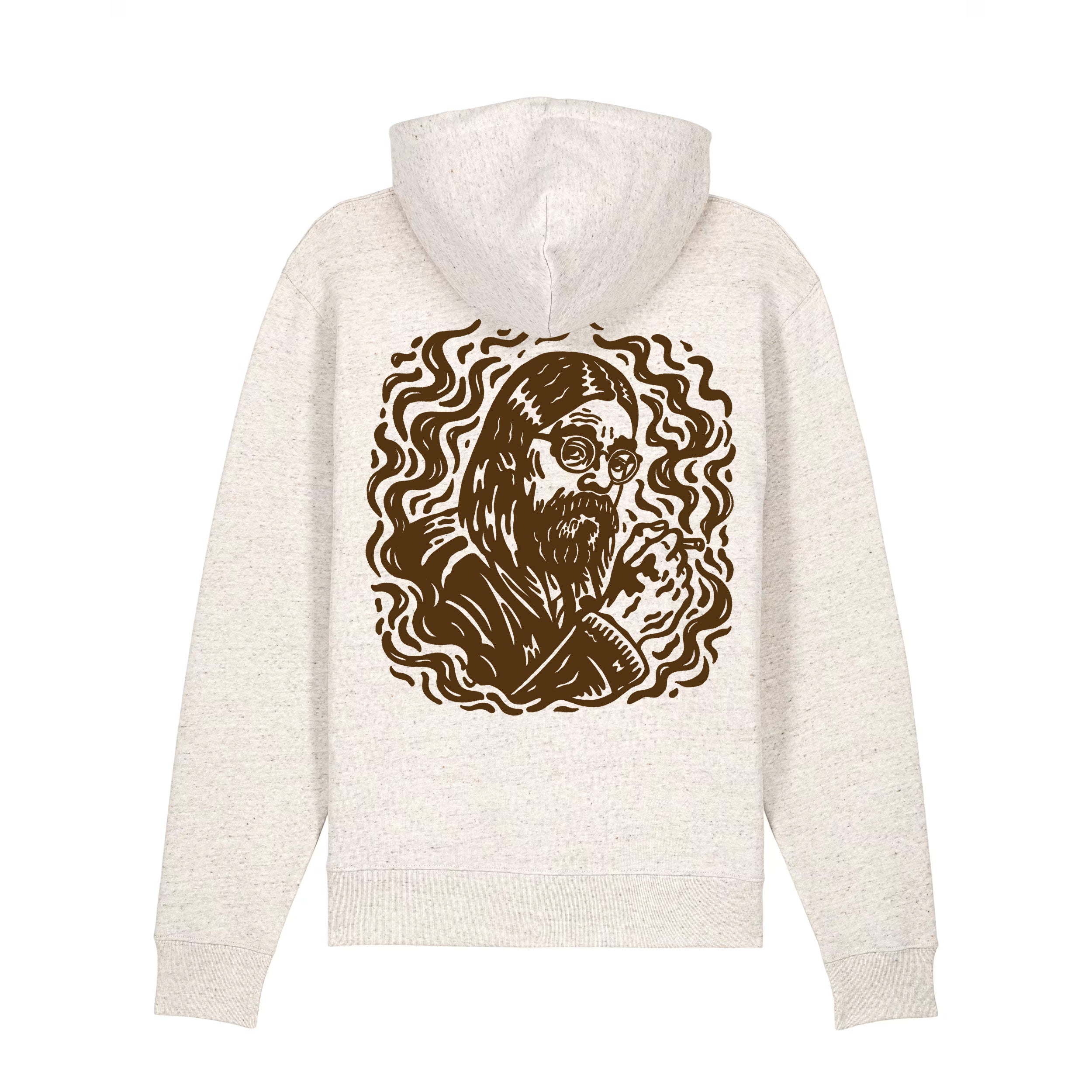 Hoodie - Melange Peps Rök
