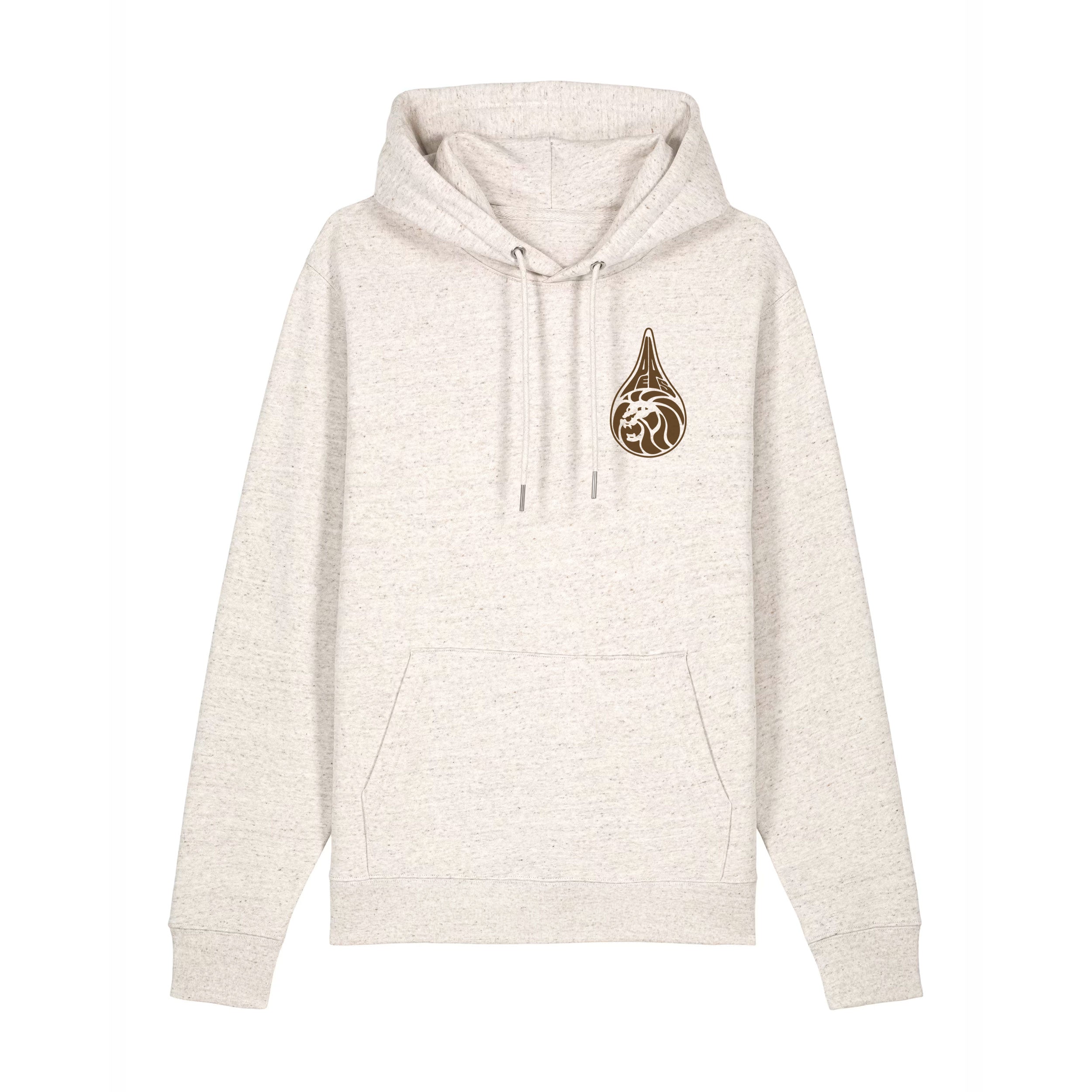 Hoodie - Melange Peps Rök